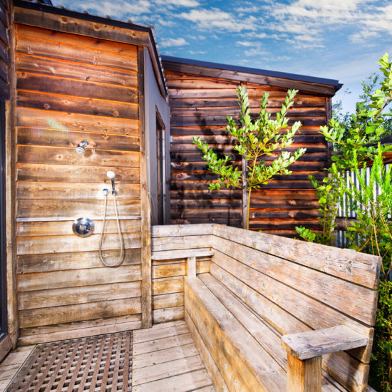Safari Cabin Outdoor Shower